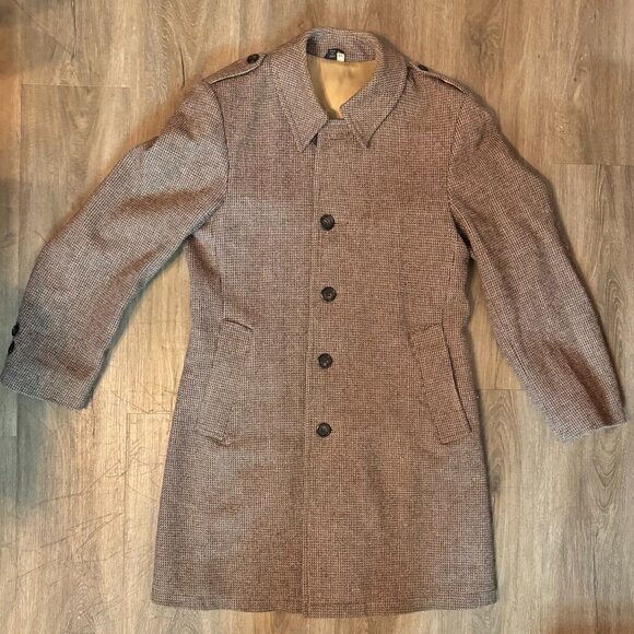Vintage Energy Manufacturing Company wool blend topcoat Made in USA Size 38 - Picture 9 of 9